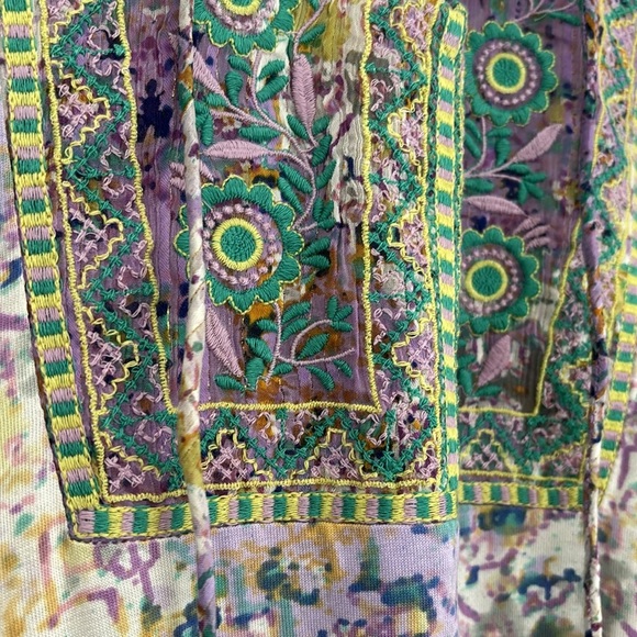 :Price Firm: NWT Anthropologie Odetta Embroidered Top - Picture 8 of 10